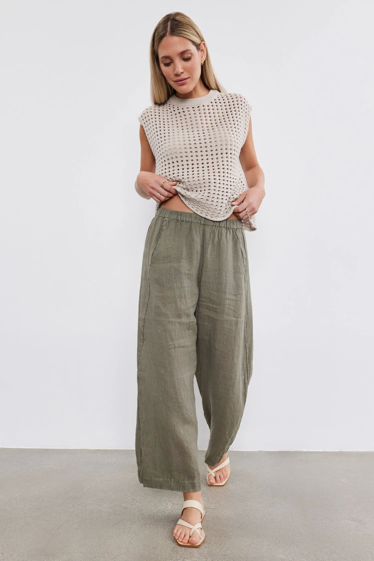 LOLA LINEN PANT sold by Wildflower product image thumbnail 4