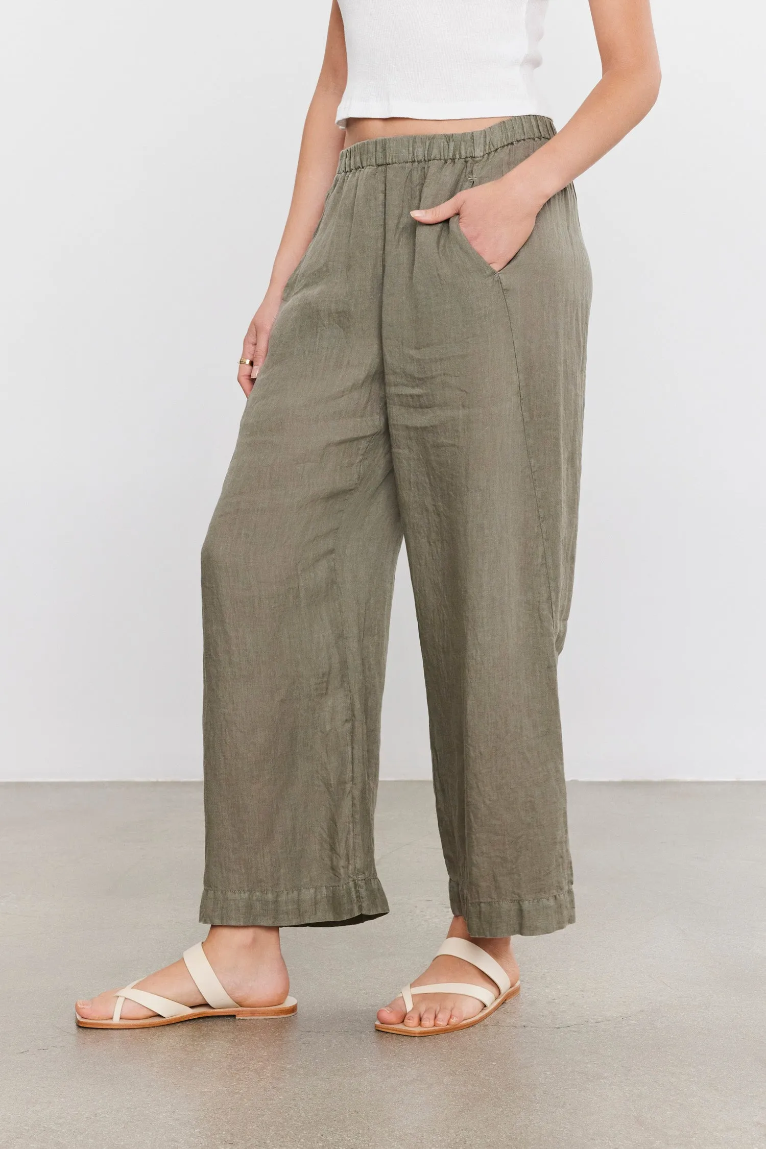 LOLA LINEN PANT sold by Wildflower product image thumbnail 5