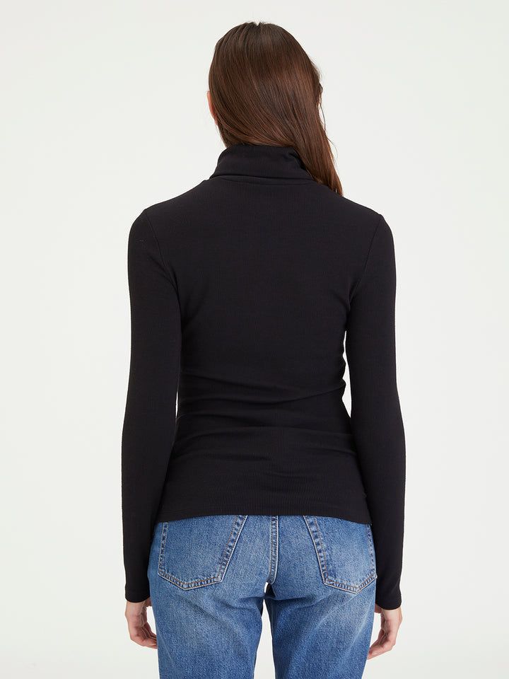 ESSENTIAL TURTLENECK TOP sold by Wildflower product image thumbnail 3