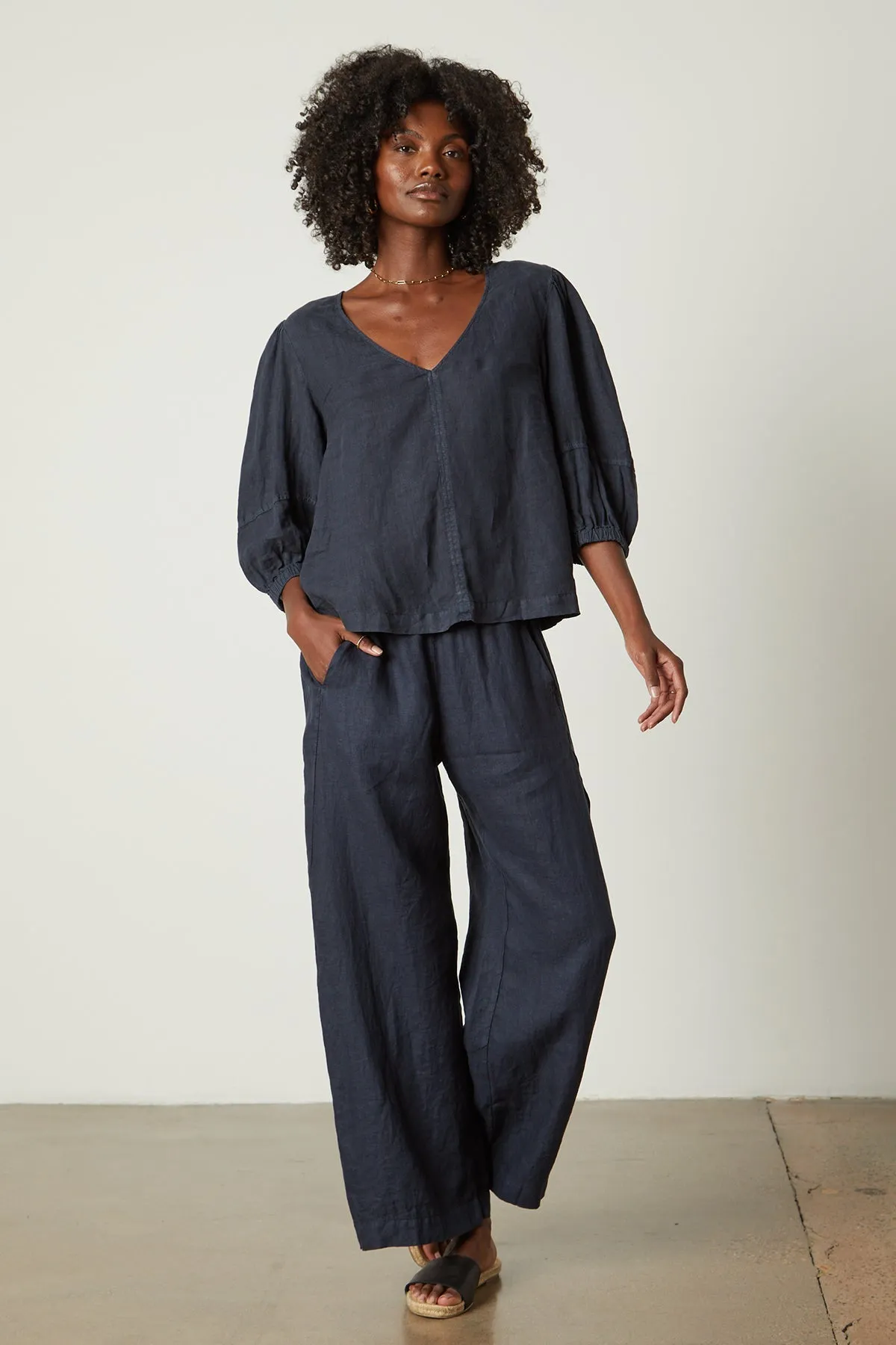 LOLA LINEN PANT sold by Wildflower product image thumbnail 2