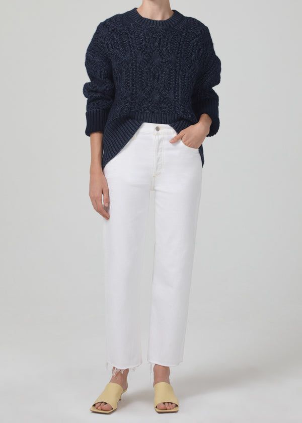 FLORENCE WIDE STRAIGHT IN CHANTILLY (SOFT WHITE) sold by Wildflower