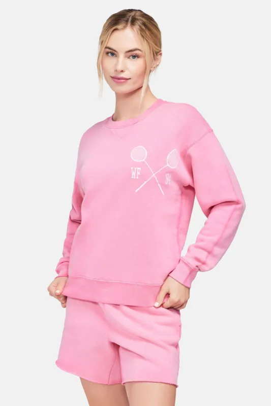 Badminton Invitational Cody Sweatshirt | Wildflower sold by Wildfox