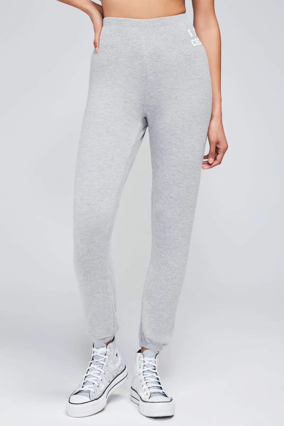 I Do Crew Knox Pants | Heather sold by Wildfox product image thumbnail 4