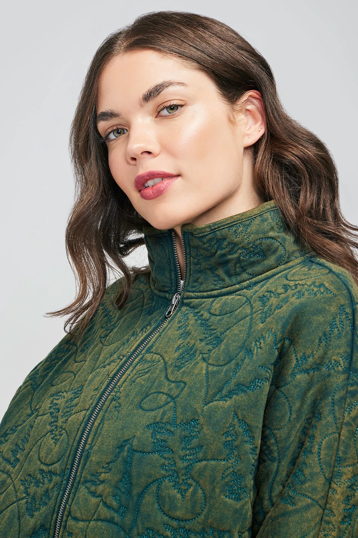 Dolman Quilted Jacket | Scarab sold by Wildfox product image thumbnail 3