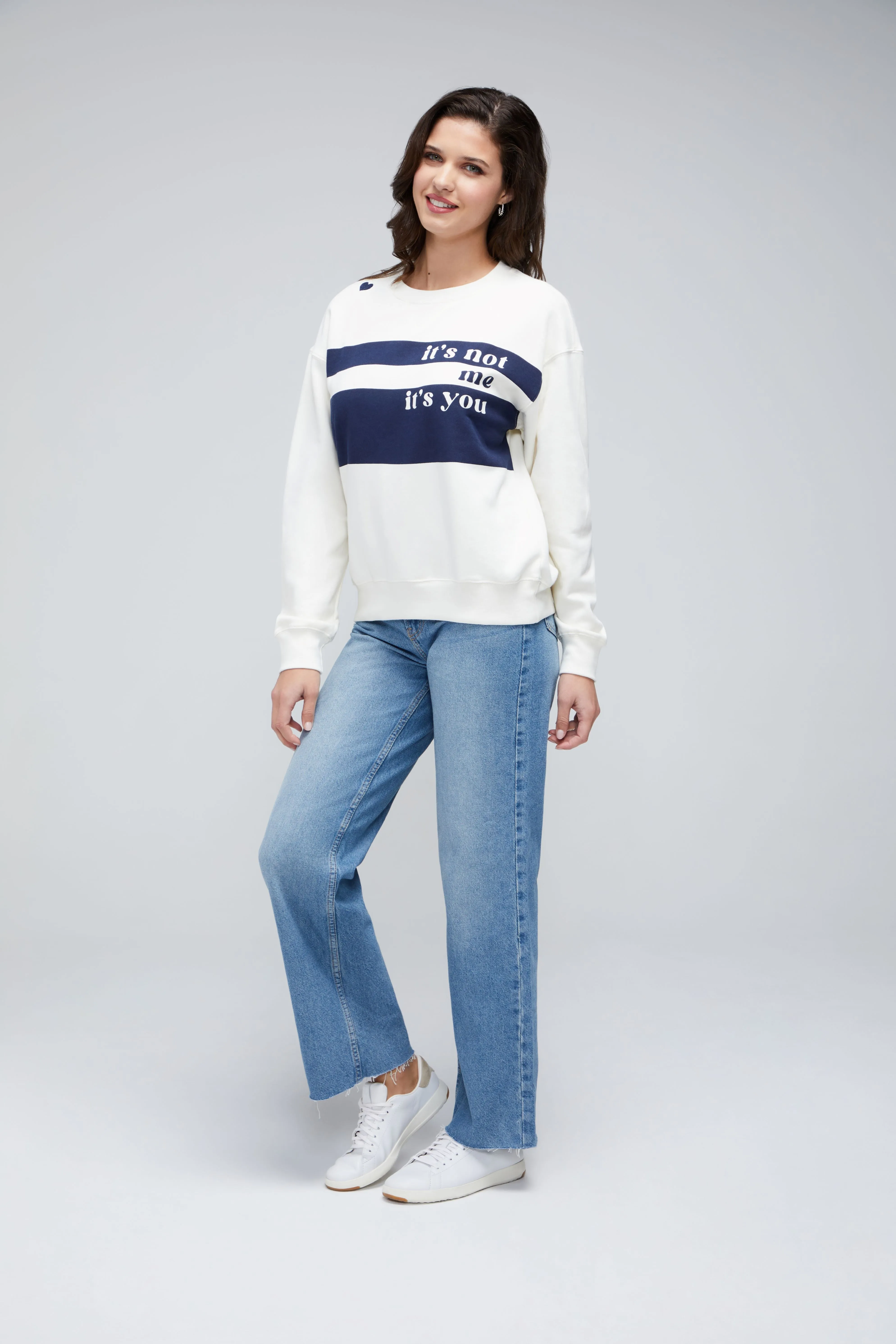 Not Me It's You Cody Sweatshirt | Whisper White sold by Wildfox product image thumbnail 2