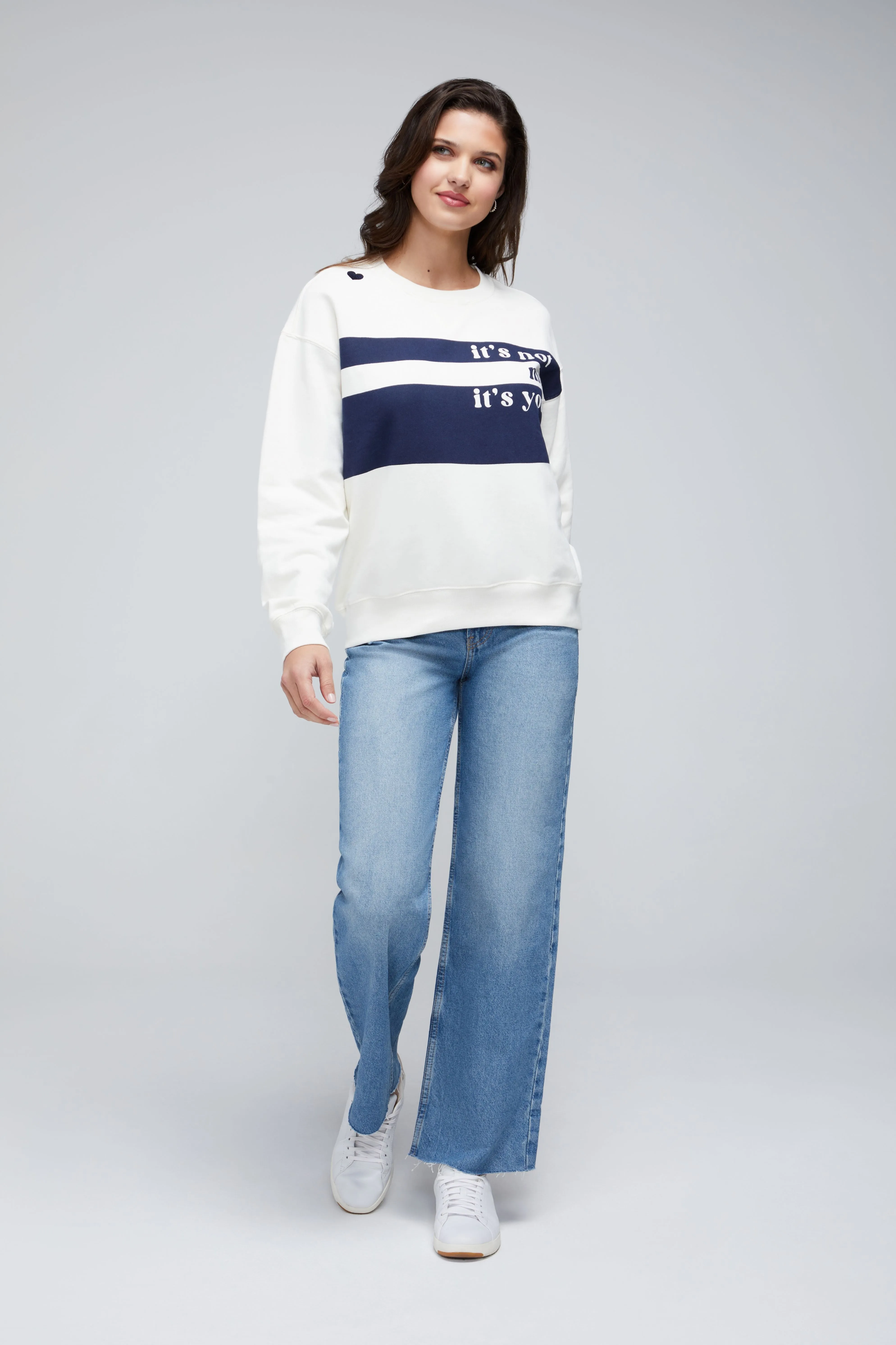 Not Me It's You Cody Sweatshirt | Whisper White sold by Wildfox product image thumbnail 5