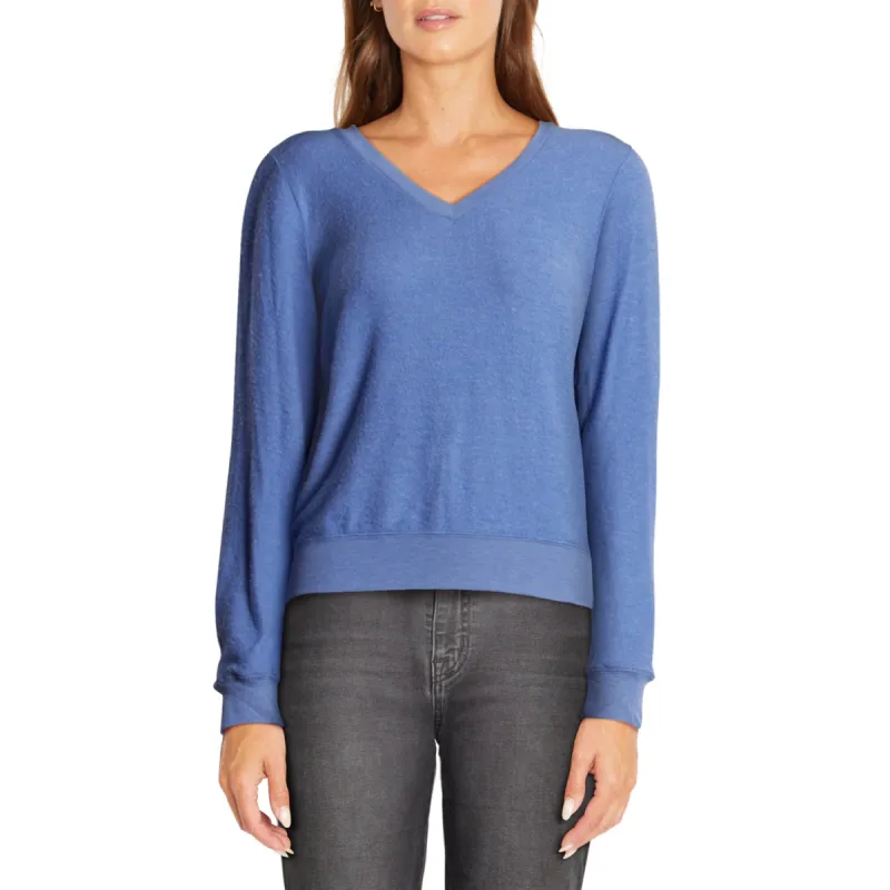 Baggy Beach Jumper V Neck | Dusk sold by Wildfox