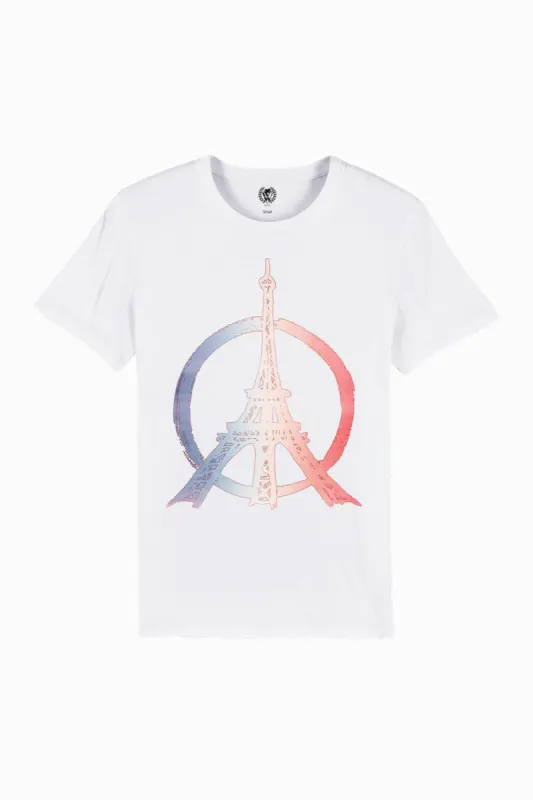 Parisian Peace Sign | Organic White sold by Wildfox