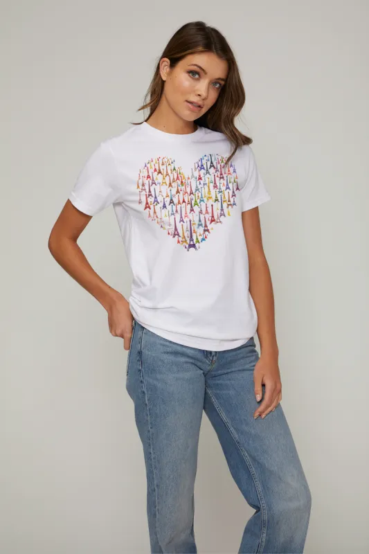 Coeur de Paris | Organic White sold by Wildfox