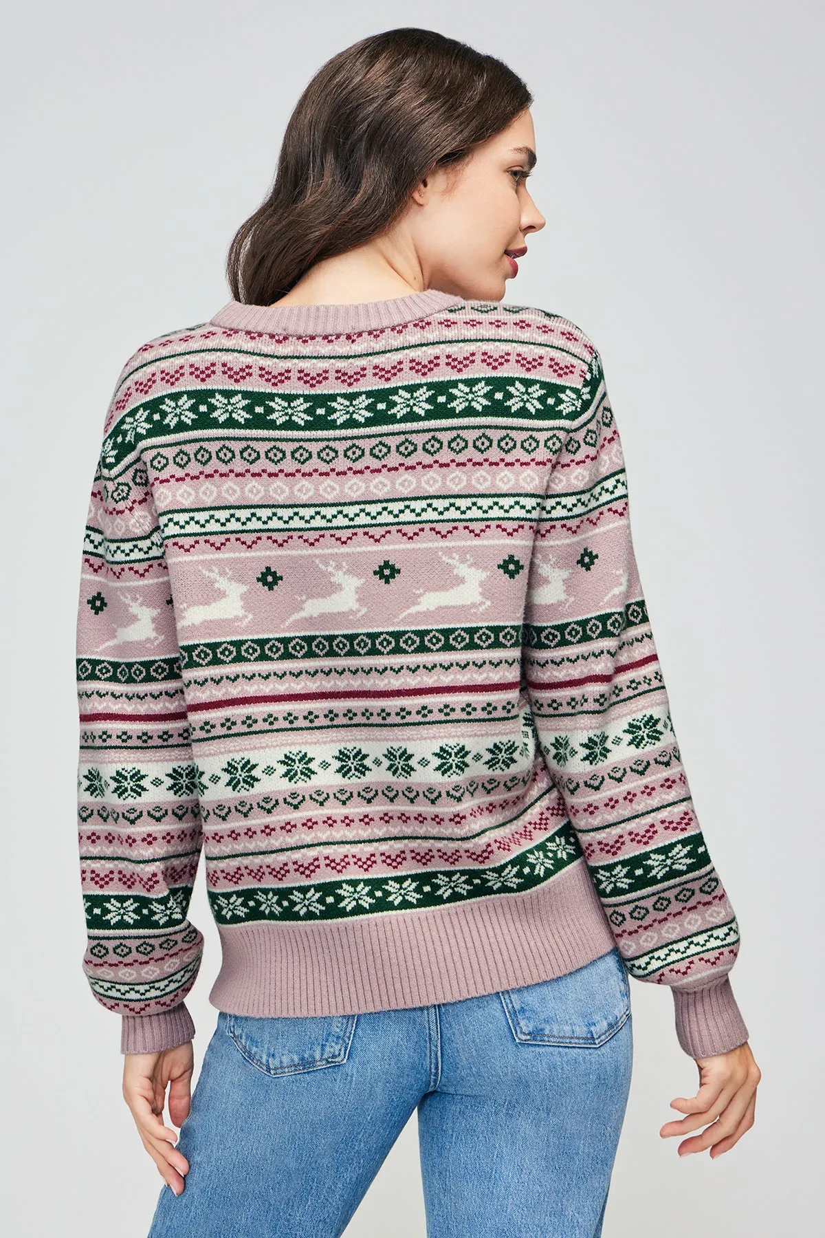 Fair Isle Sympatico Sweater | Fair Isle sold by Wildfox product image thumbnail 5