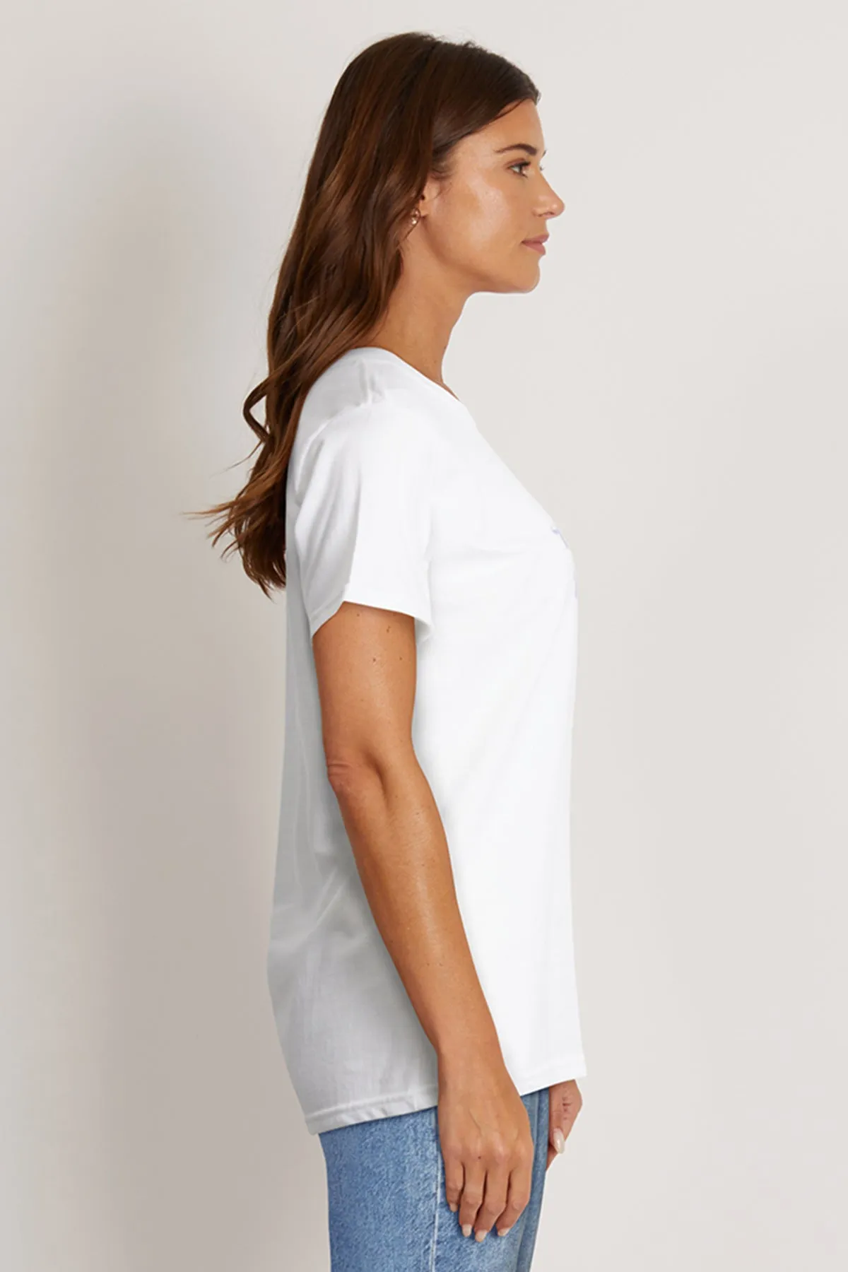 Everything's Peachy | Organic White sold by Wildfox product image thumbnail 3