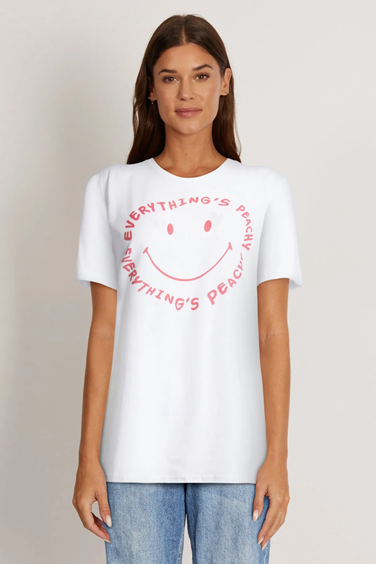 Everything's Peachy | Organic White sold by Wildfox