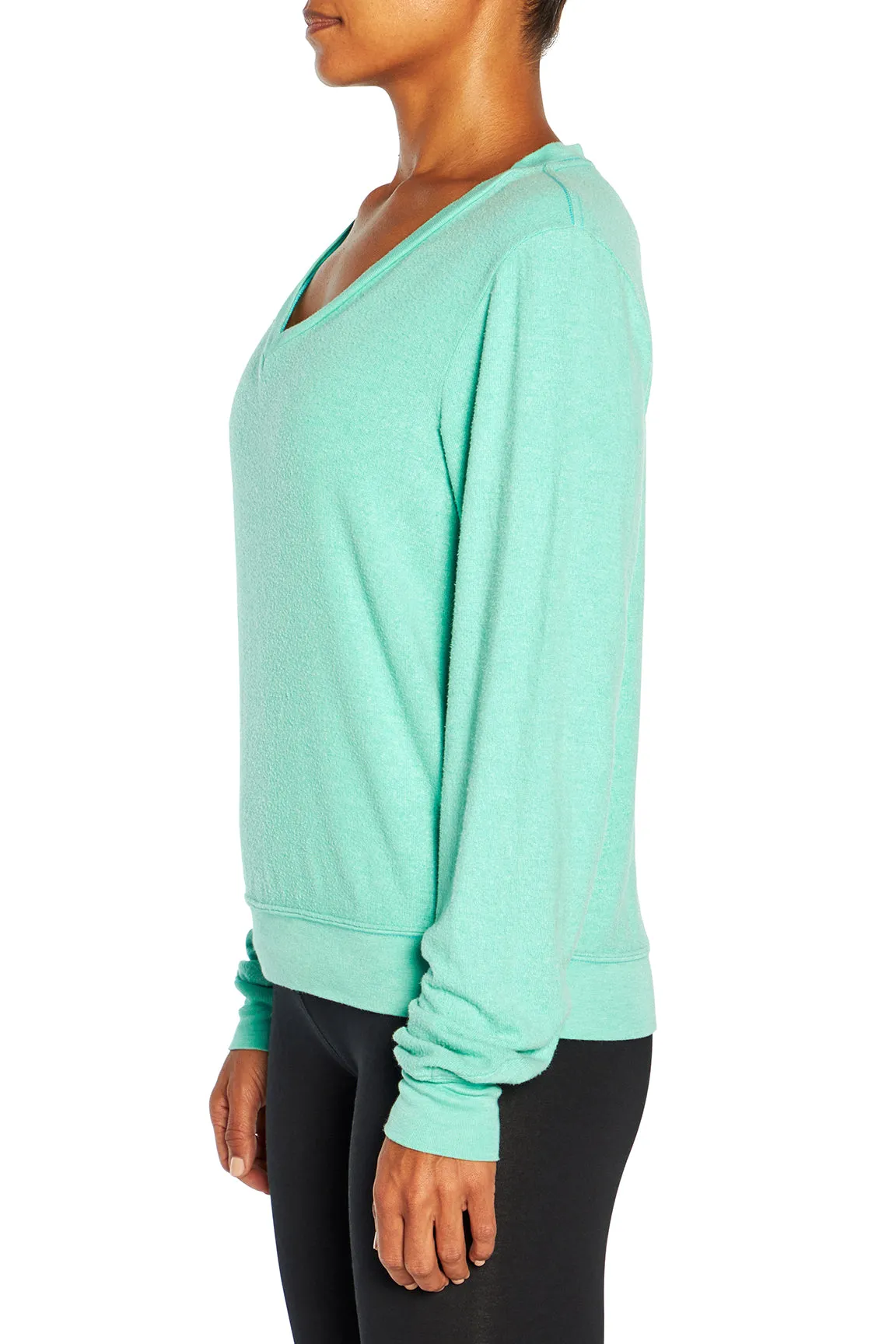 Baggy Beach Jumper V Neck | Orion sold by Wildfox product image thumbnail 3