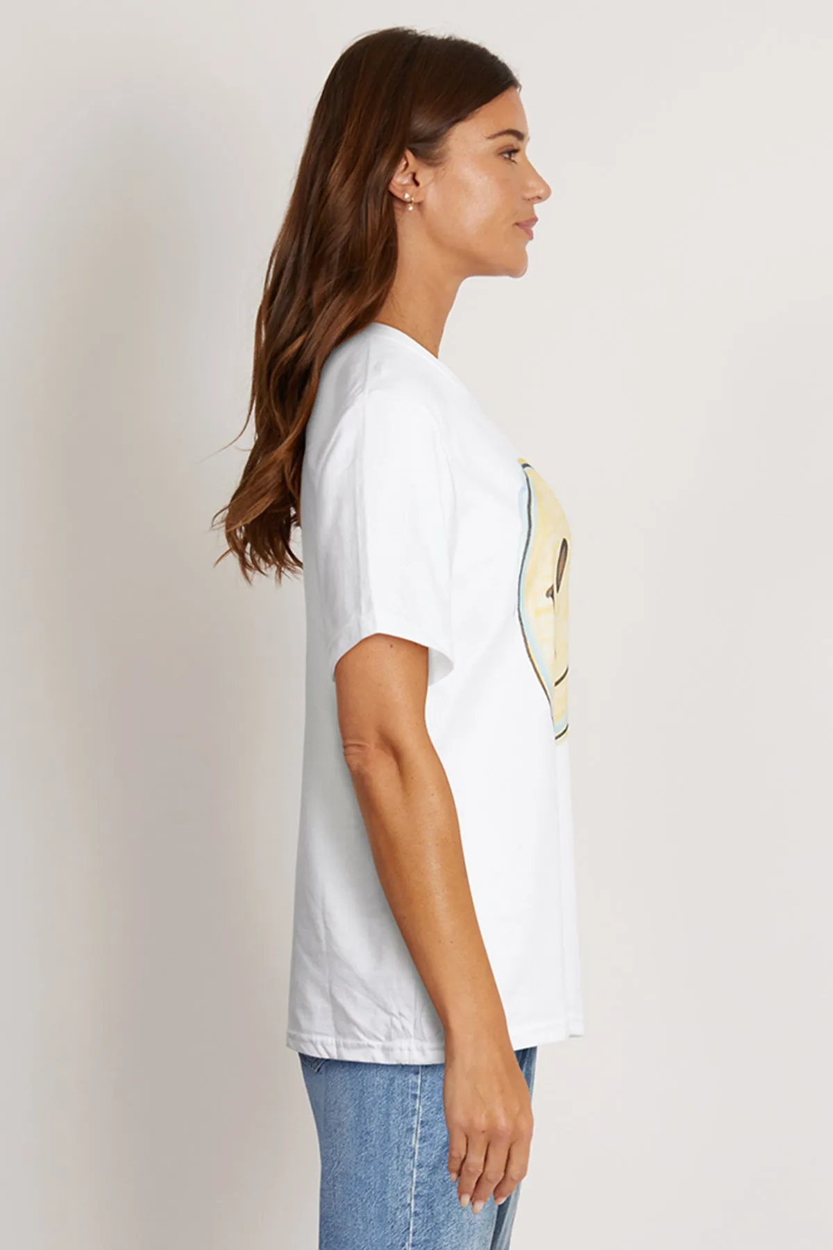 Always Happy | Organic White sold by Wildfox product image thumbnail 2