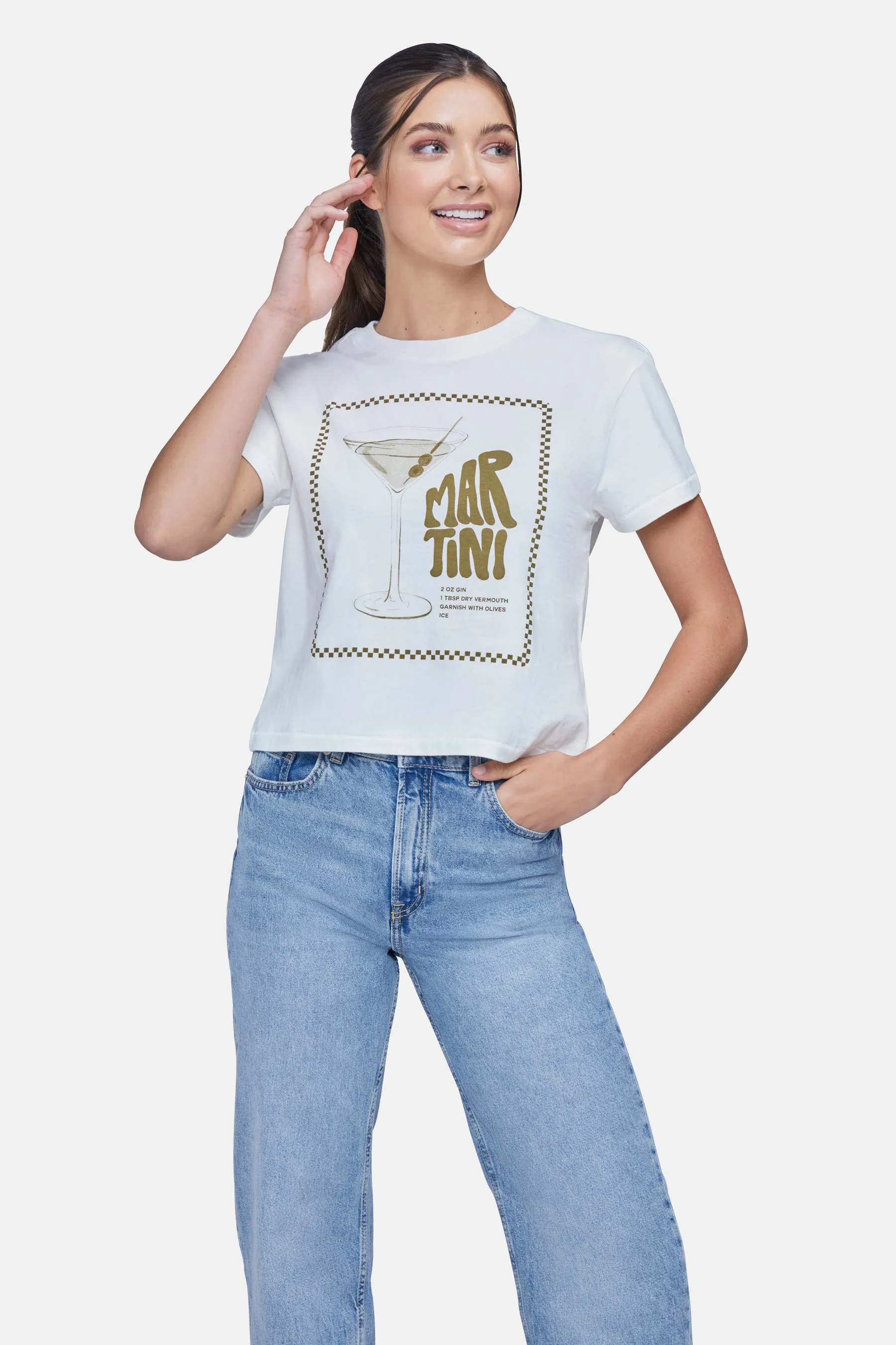 Martini Recipe Jamie Tee | Snow White sold by Wildfox