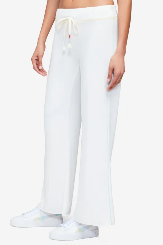 In Stitches Jude Pants | Vanilla sold by Wildfox