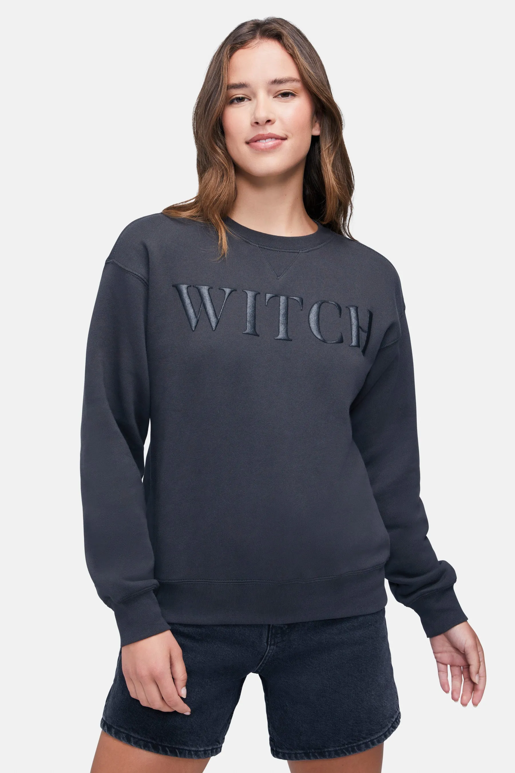 Glitter Witch Cody Sweatshirt | Pirate Black sold by Wildfox product image thumbnail 4