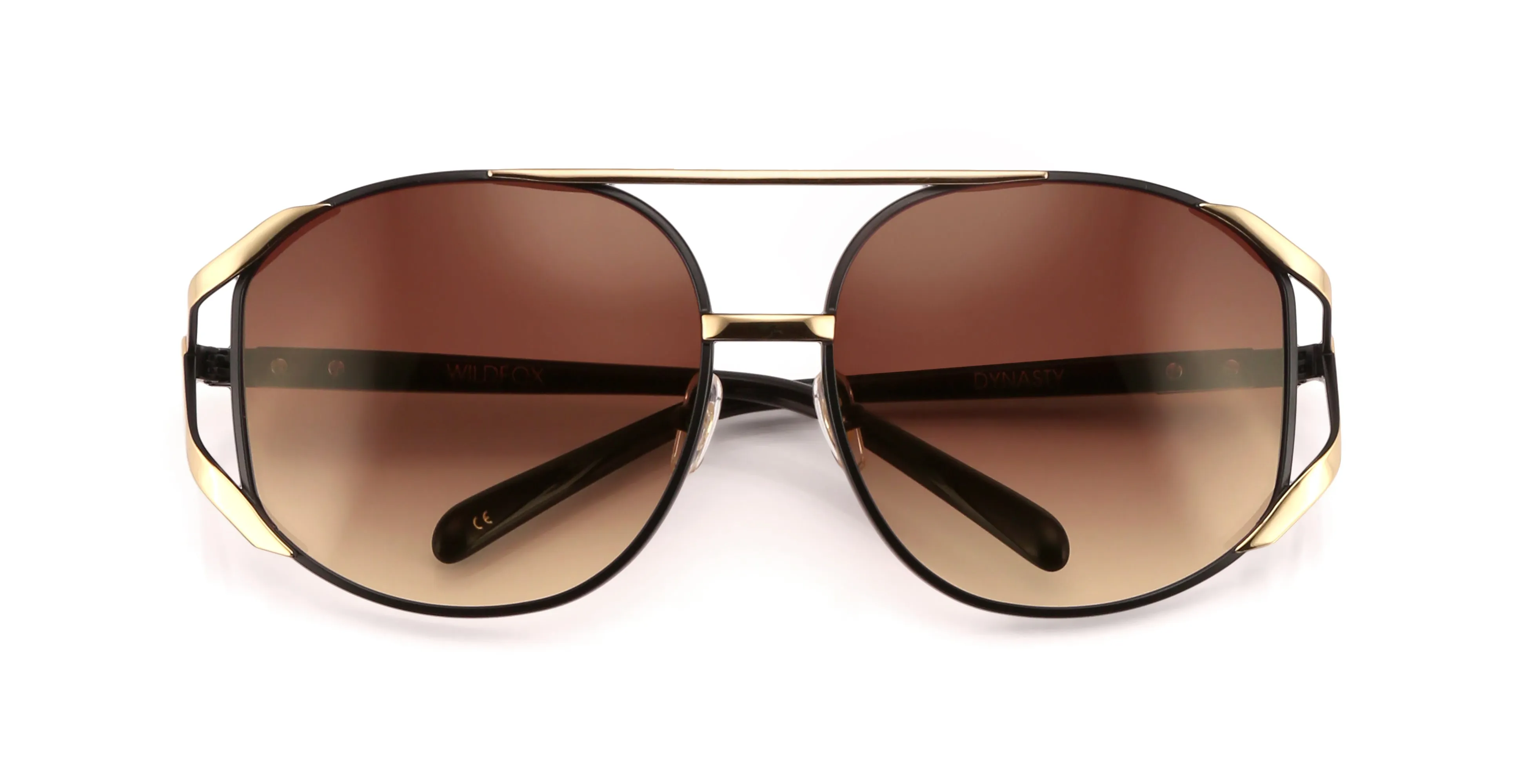 Dynasty Sunglasses | Black Gold sold by Wildfox