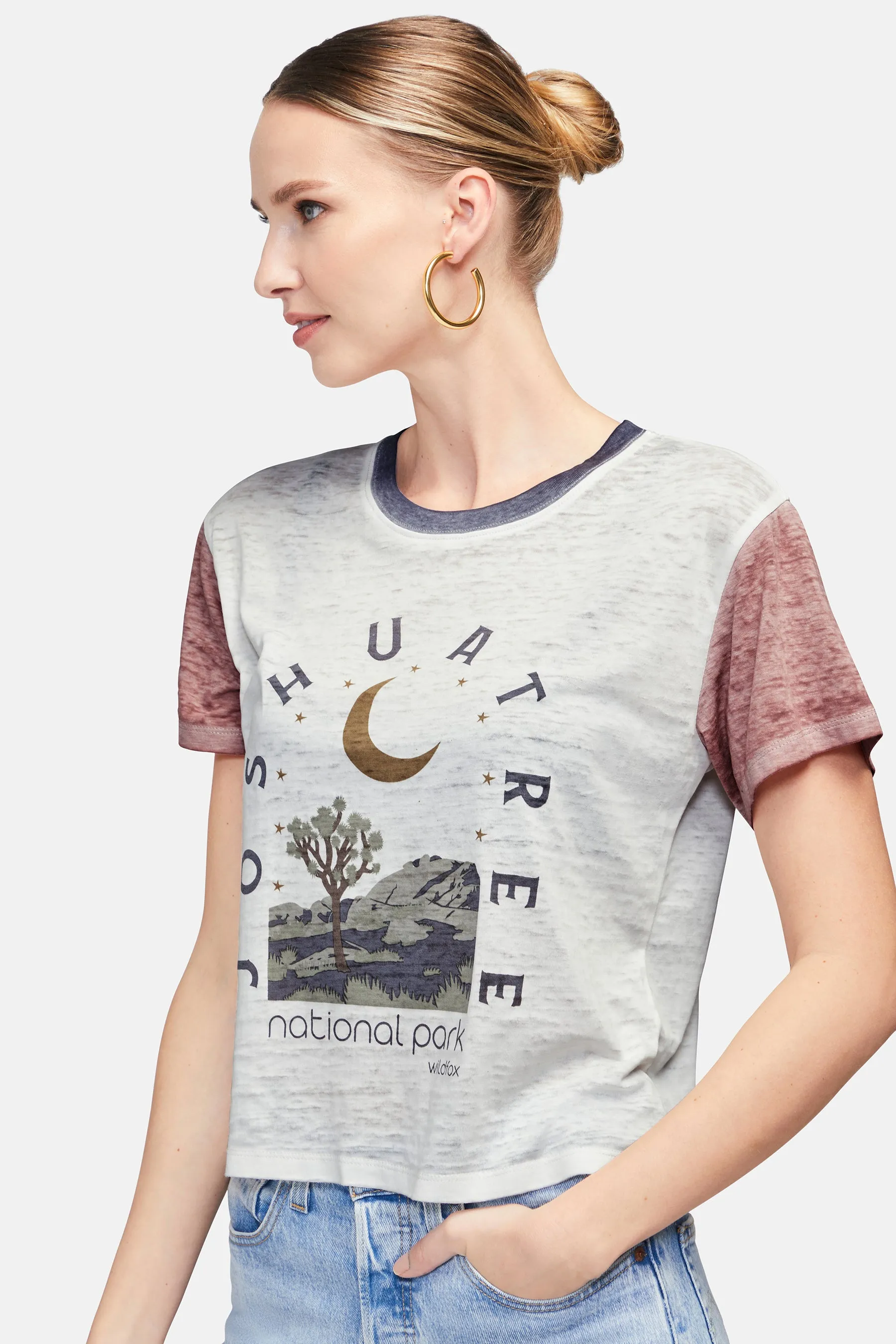 J-Tree Boy Tee | Vanilla sold by Wildfox product image thumbnail 3