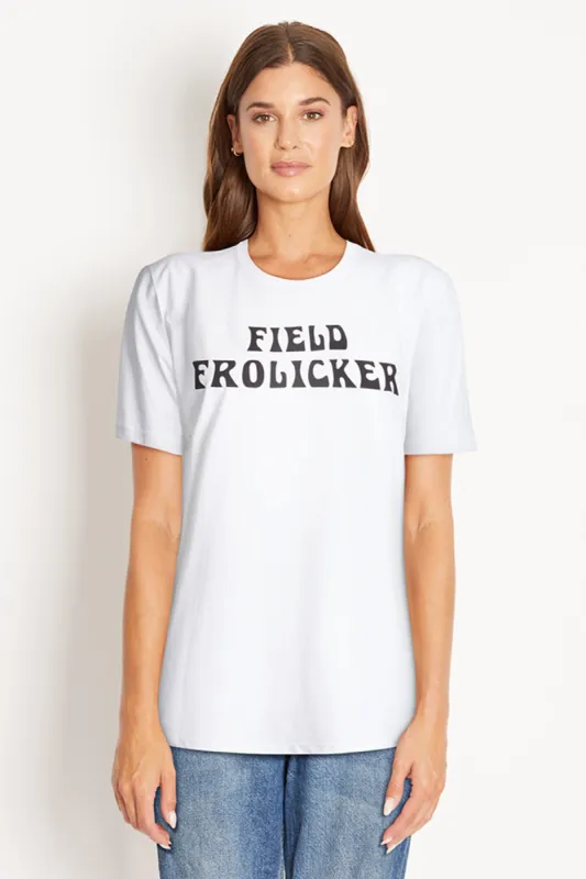 Field Frolicker | Organic White made by Wildfox