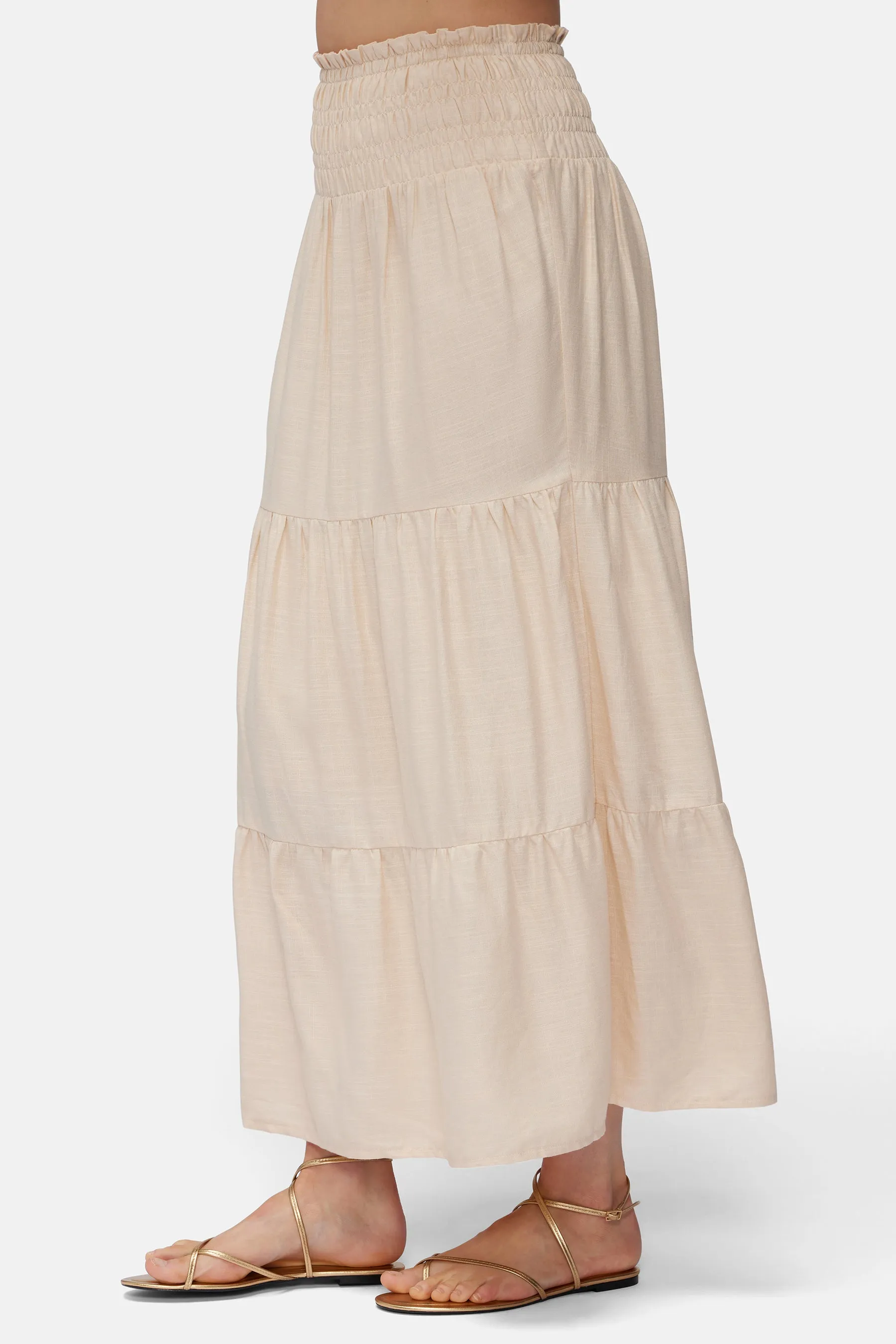 Louisa Maxi Skirt | Shifting Sand sold by Wildfox product image thumbnail 5