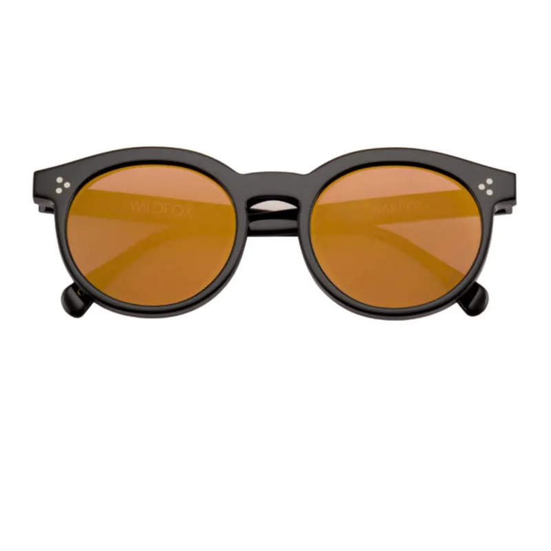 Harper Deluxe Zero Sunglasses | Black sold by Wildfox