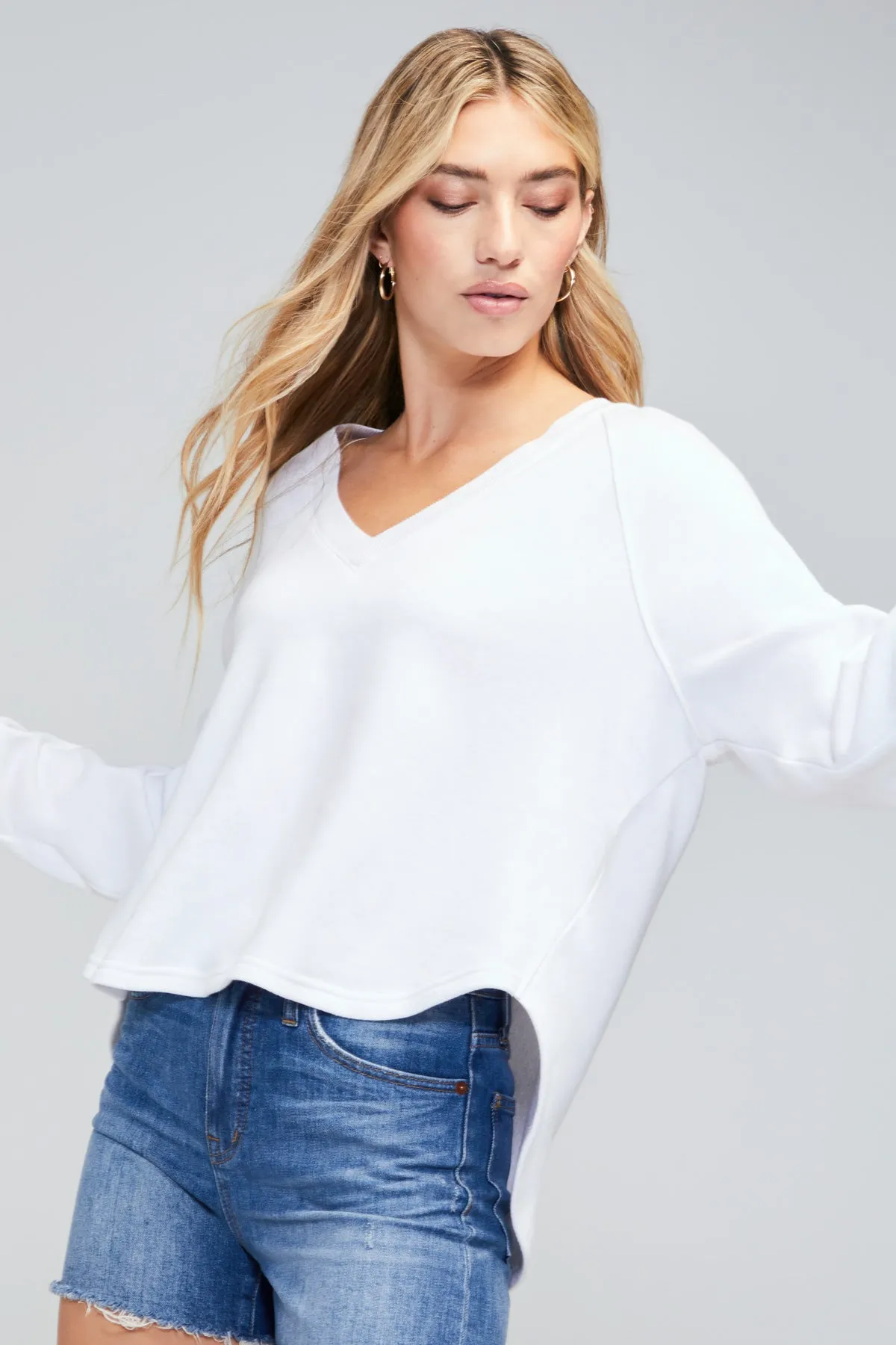 Victoria Pullover | Clean White sold by Wildfox product image thumbnail 3