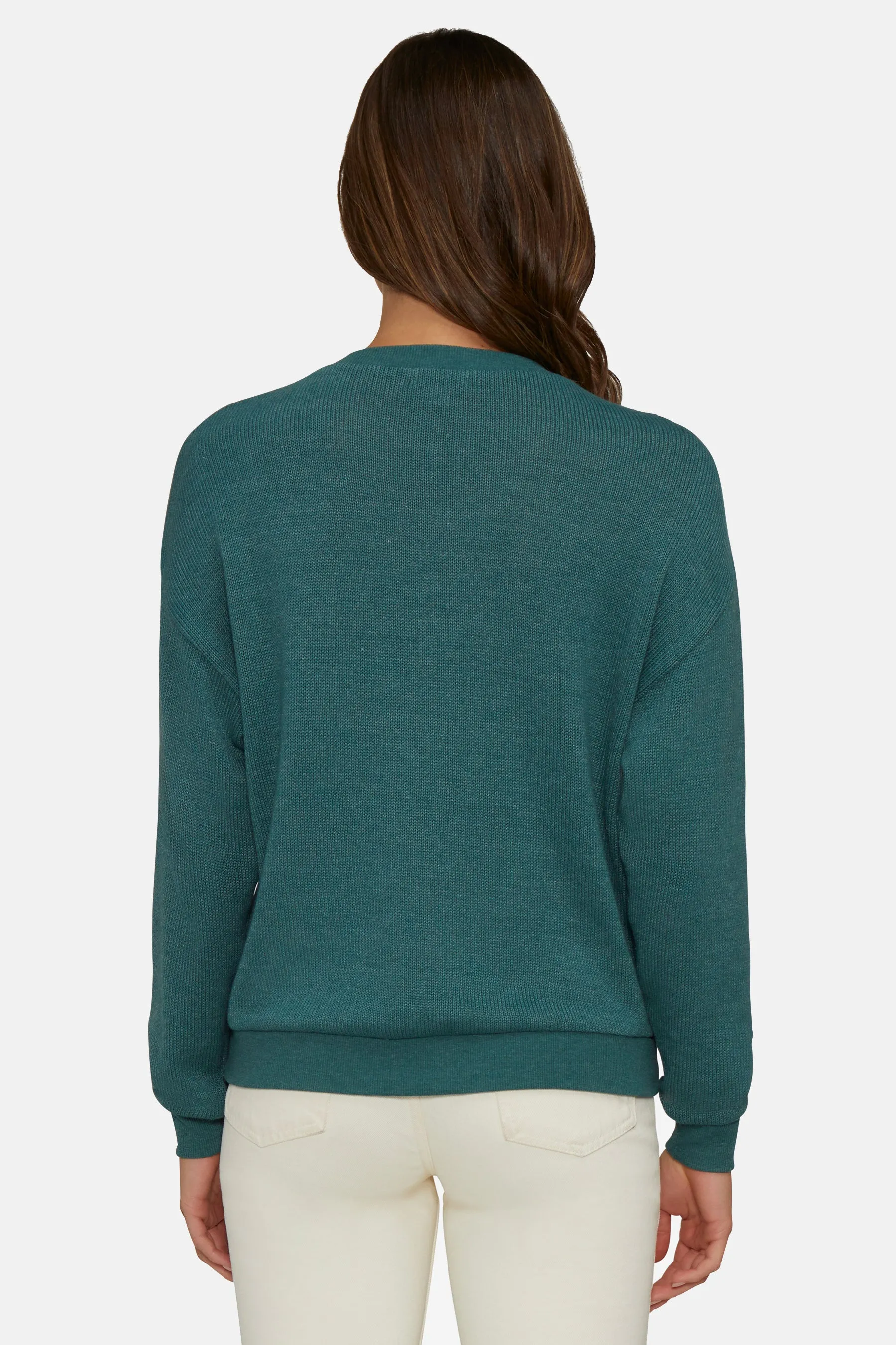 NYC Bailey Sweater | Heather June Bug sold by Wildfox product image thumbnail 4
