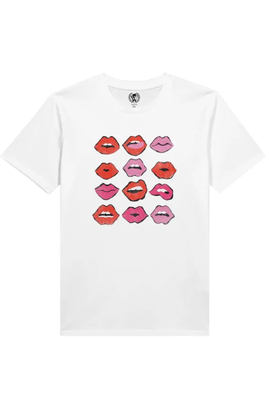 Hot Kiss | Organic White sold by Wildfox
