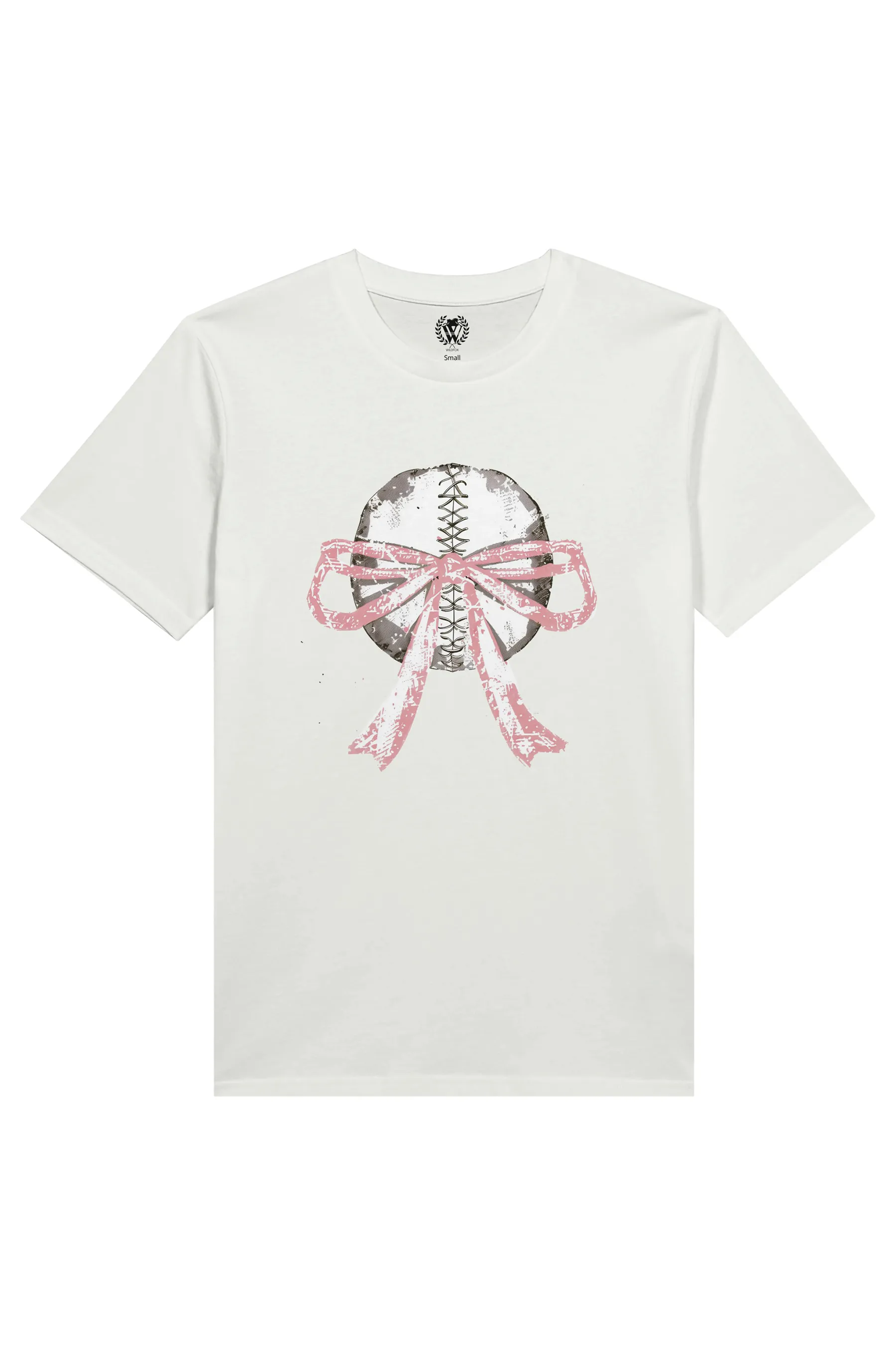 Baseball Bow | Organic White sold by Wildfox