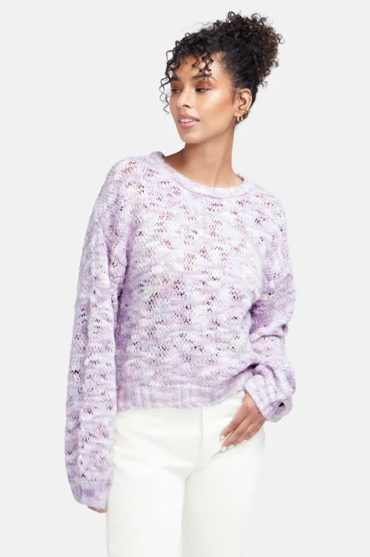 Space Dye Sweater | Winsome Orchid sold by Wildfox