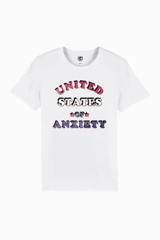 United States of Anxiety | Organic White sold by Wildfox