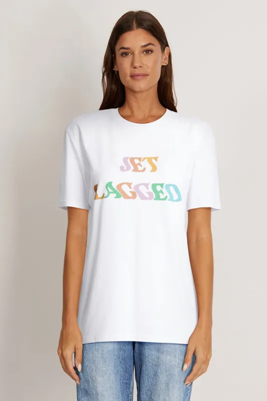 Jet Lagged | Organic White sold by Wildfox