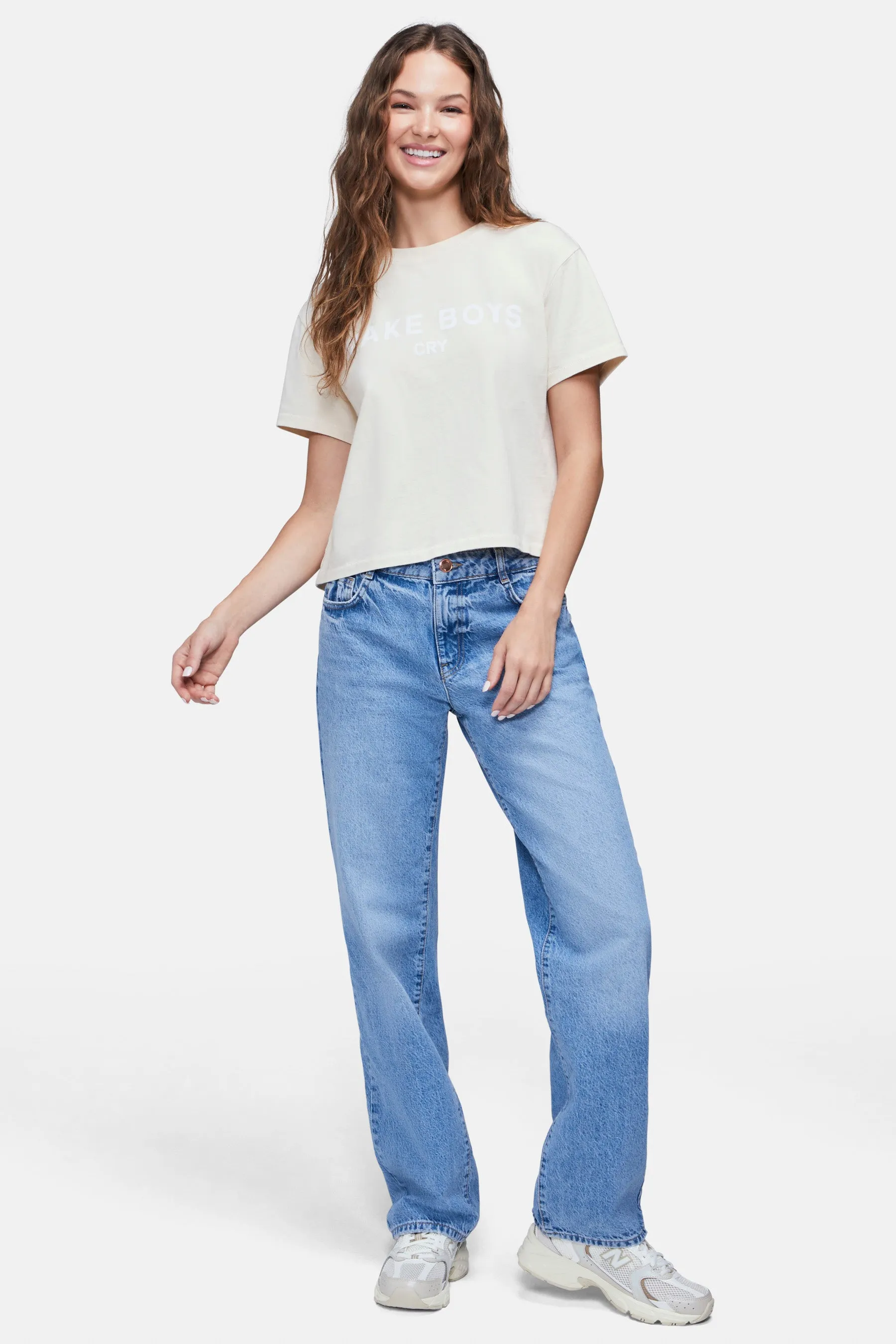 Make Boys Cry Jamie Tee | Eggnog sold by Wildfox product image thumbnail 2