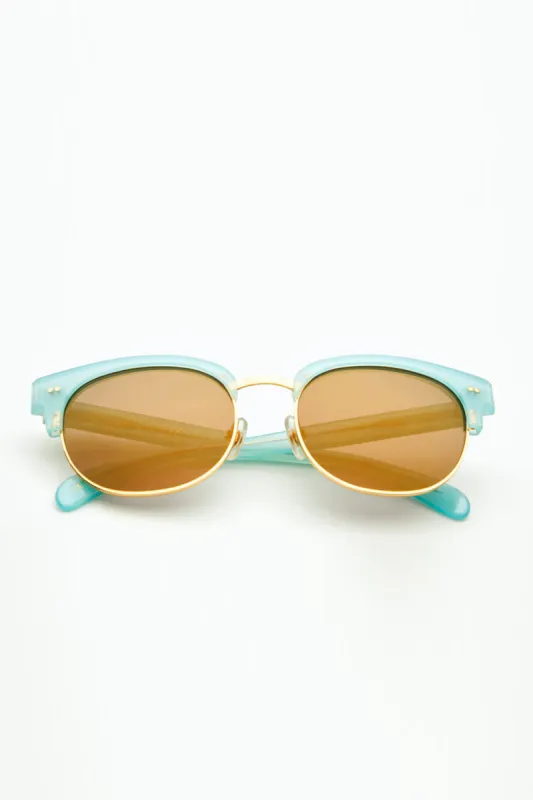 Clubhouse Deluxe Sunglasses | Blue Tears sold by Wildfox