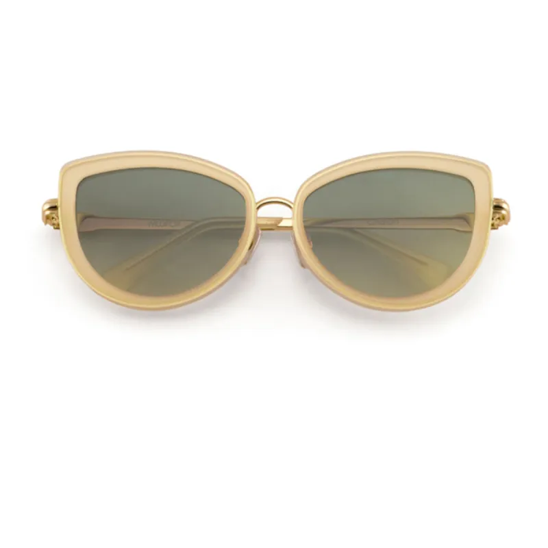 Chaton Zero Sunglasses | Gold sold by Wildfox