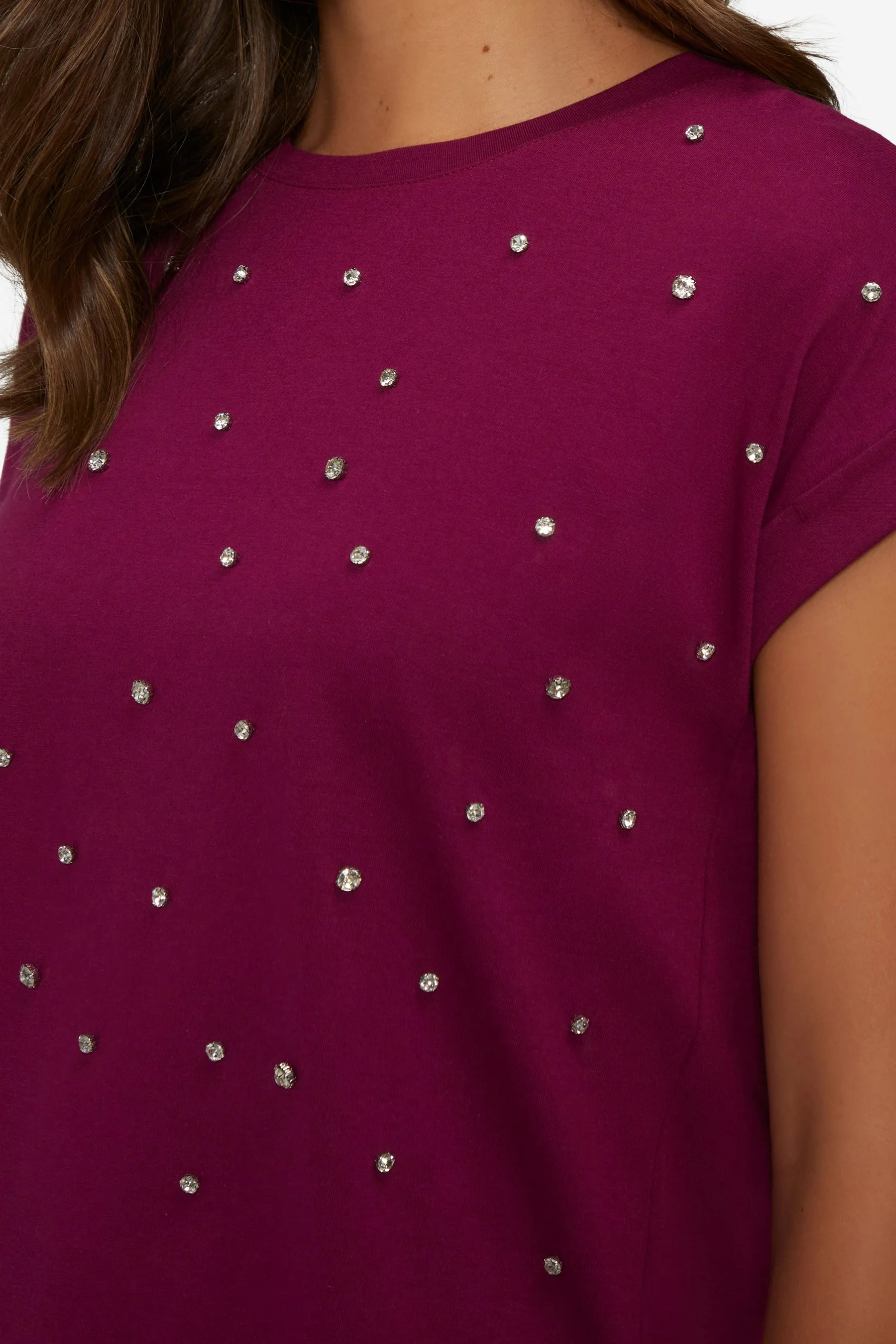Rhinestone Muscle Tee sold by Wildfox product image thumbnail 3