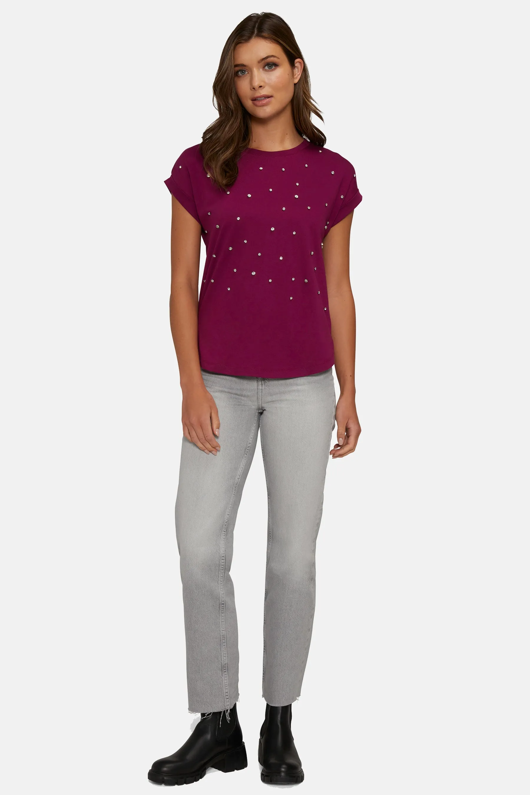 Rhinestone Muscle Tee sold by Wildfox product image thumbnail 2