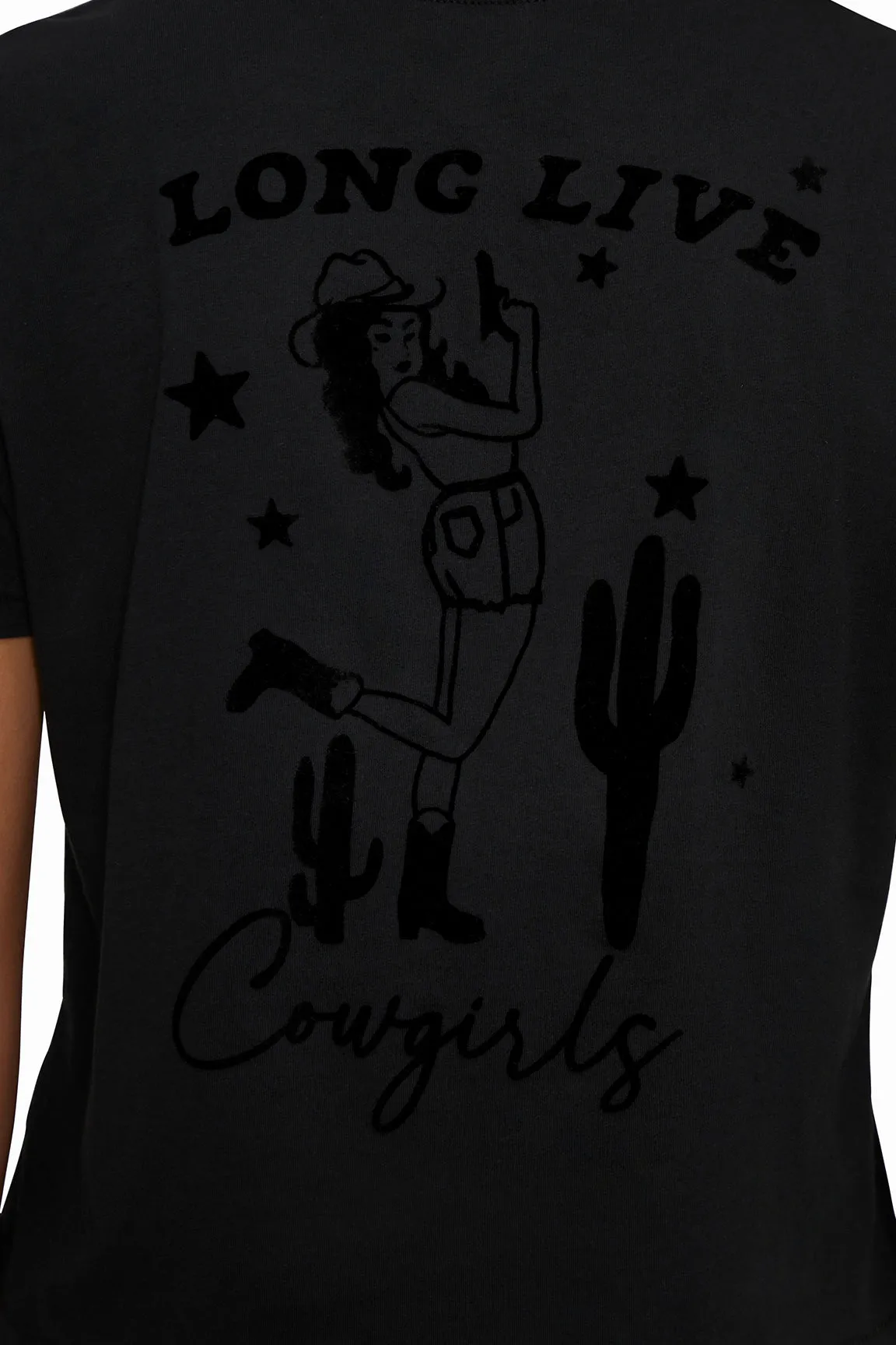 Lets Go Girls Jamie Tee | Black Beauty sold by Wildfox product image thumbnail 3