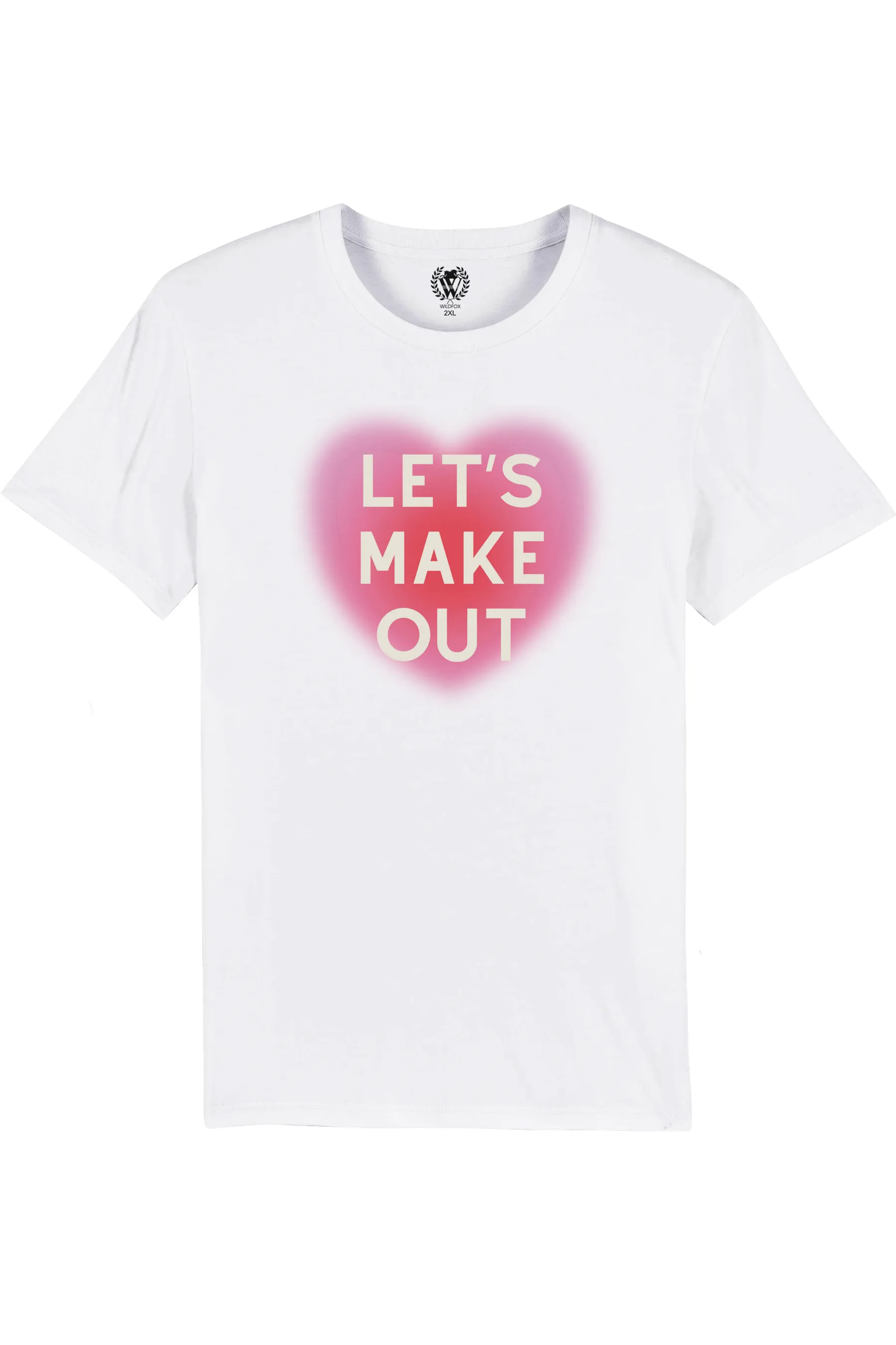 Let's Make Out | Organic White sold by Wildfox