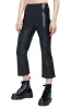 Vegan Leather Flare Pant | Black sold by Wildfox