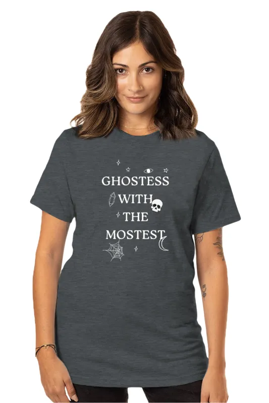 Ghostess Tee | Organic Charcoal sold by Wildfox