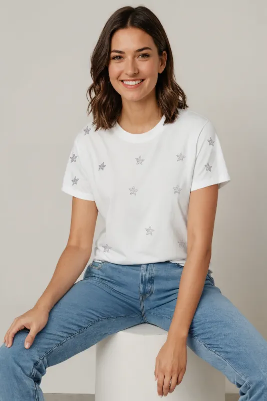 Starry Jamie Tee sold by Wildfox