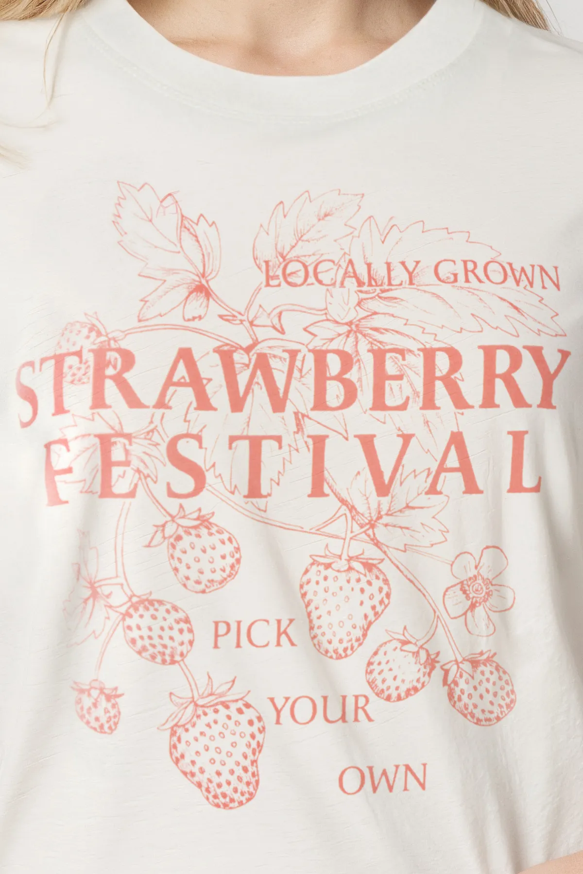 Strawberry Festival Jamie Tee | Snow White sold by Wildfox product image thumbnail 3