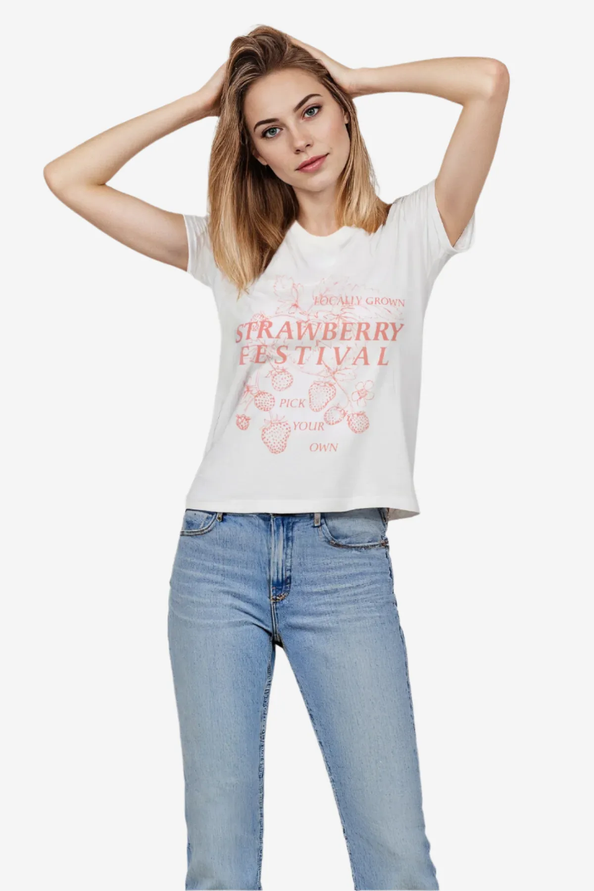 Strawberry Festival Jamie Tee | Snow White sold by Wildfox product image thumbnail 5