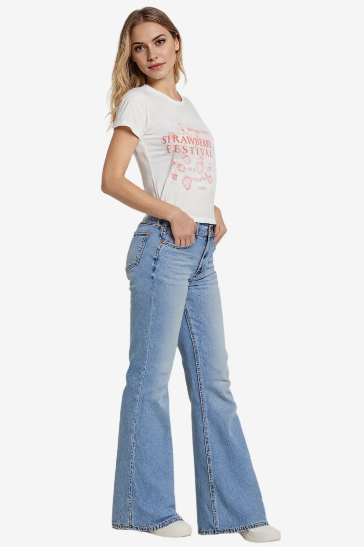 Strawberry Festival Jamie Tee | Snow White sold by Wildfox product image thumbnail 4