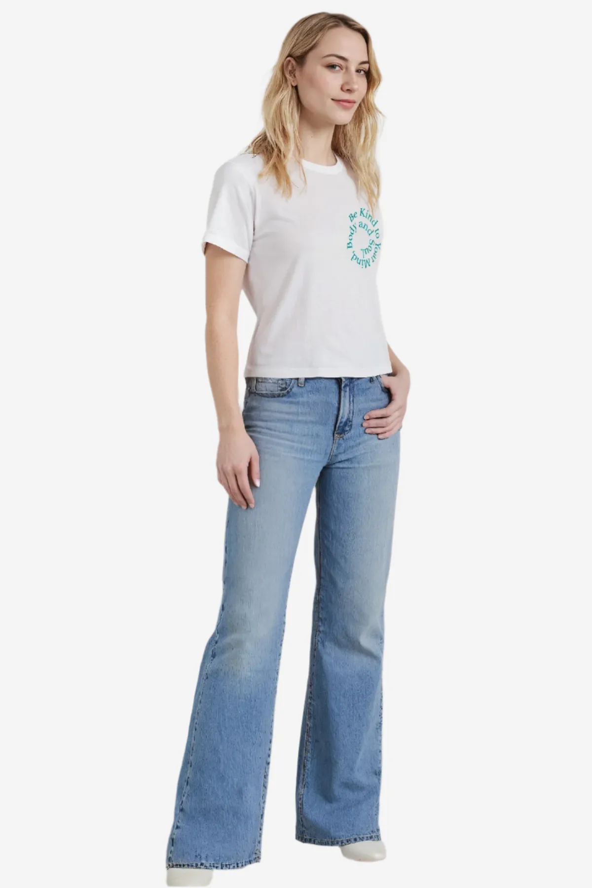 Be Kind Jamie Tee | Snow White sold by Wildfox product image thumbnail 4