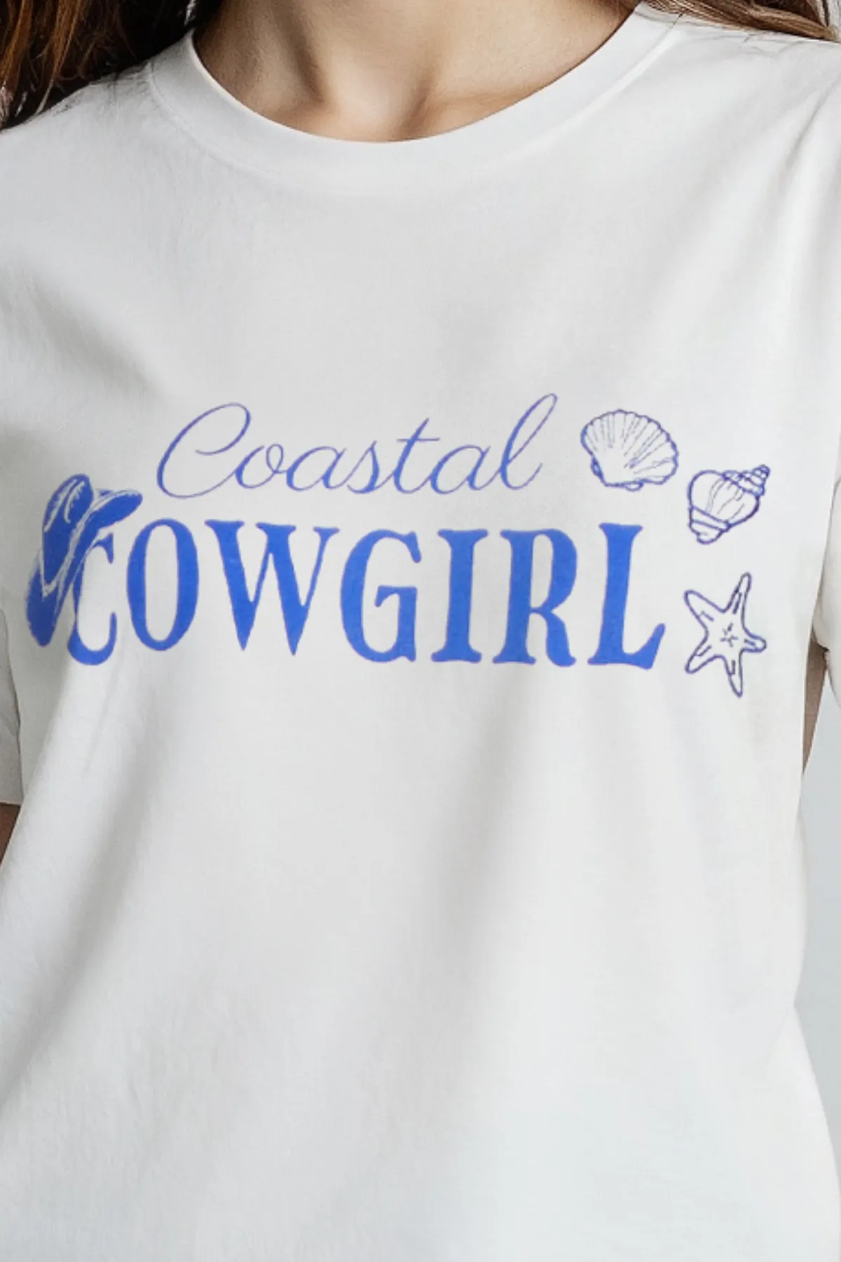 Coastal Cowgirl Jamie Tee | Snow White sold by Wildfox product image thumbnail 4