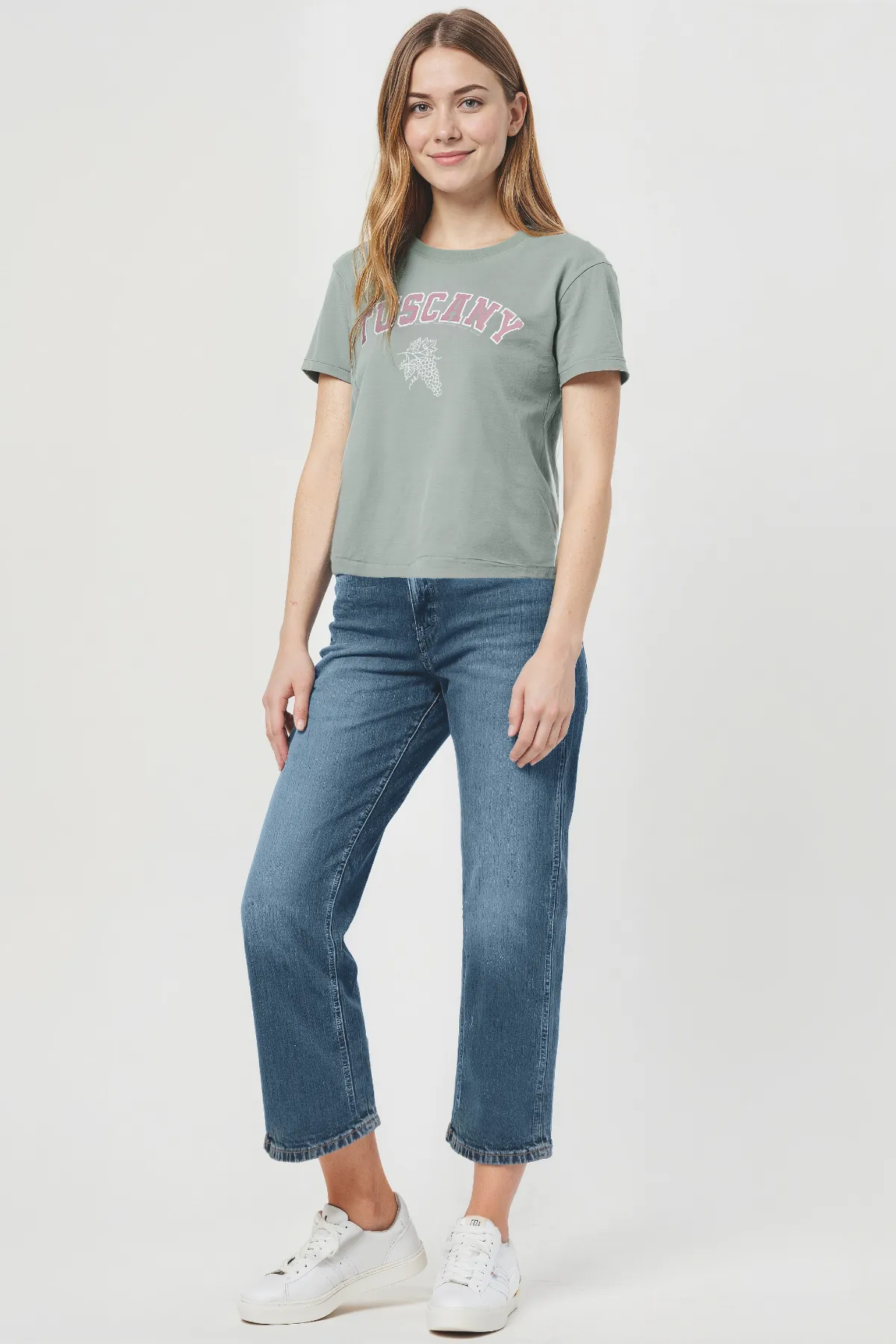 Tuscany Jamie Tee | Iceberg Green sold by Wildfox product image thumbnail 4