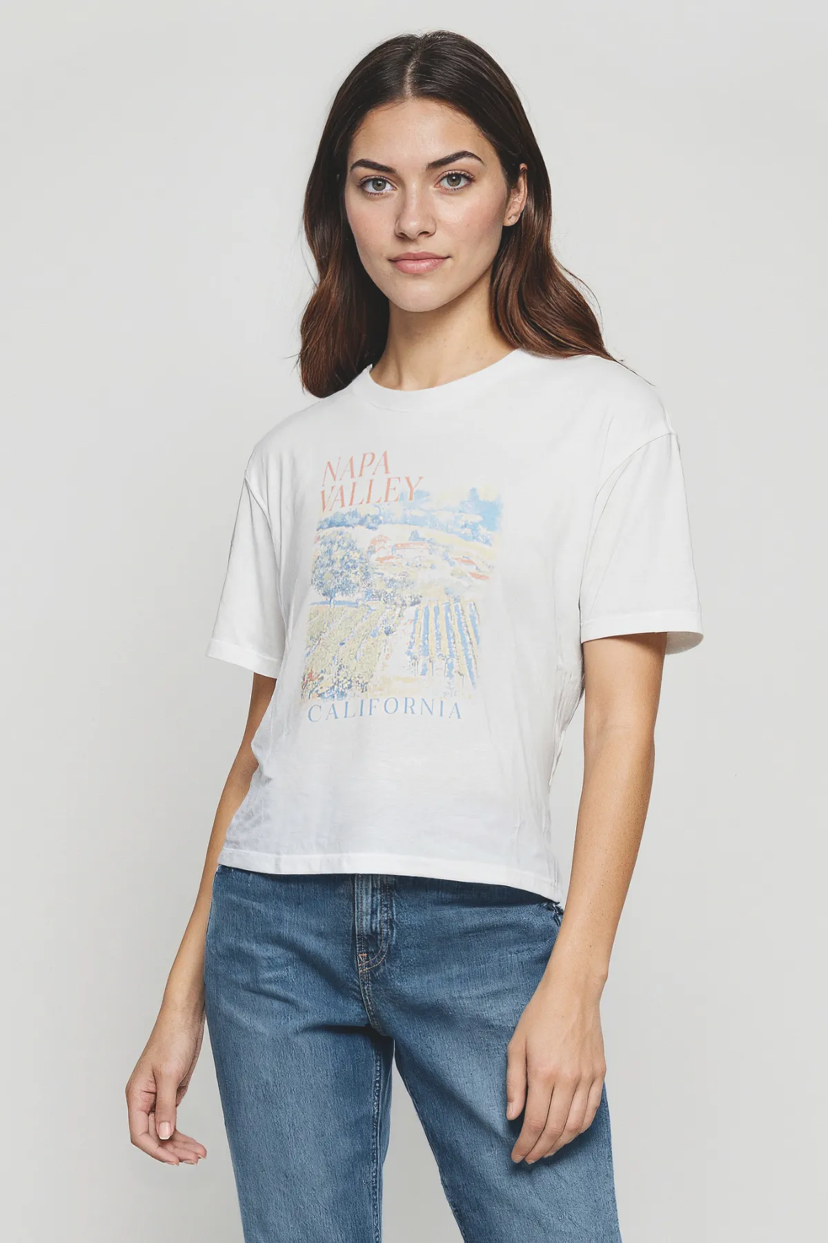 Napa Valley Jamie Tee | Snow White sold by Wildfox